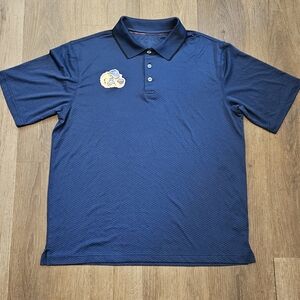 Gateway Grizzlies Dark Blue Polo Shirt Sauget Illinois Baseball